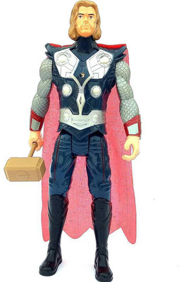 

Tipi Tipi Tap Thor Action Figure Toy With Movable Parts - 16cm(Multicolor)