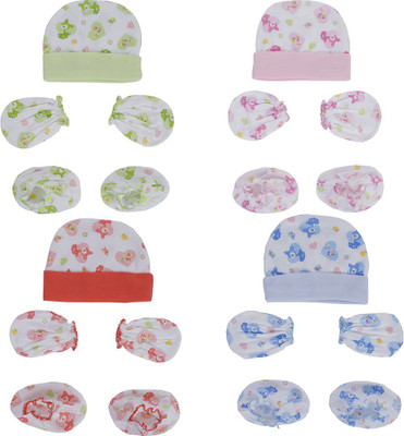 

Aarushi Baby Mittens Booties Cap Combo Set(Multicolor)