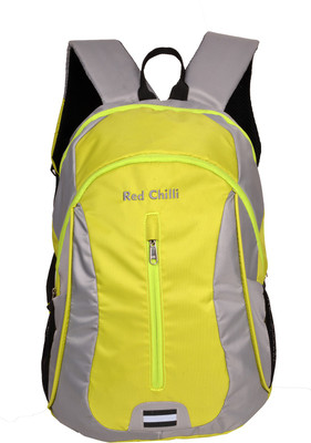 

Red Chilli Duke Rider 21 L Laptop Backpack(Grey, Green), Green;grey