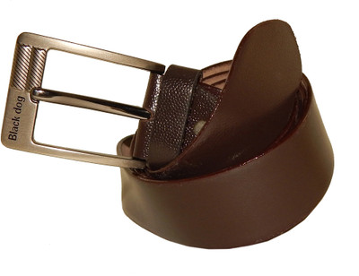 

BlackDog Men Casual, Party Brown Genuine Leather Belt