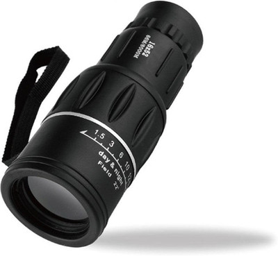 

AS 16 X 52 Dual Focus Zoom Optic Lens Armoring Telescope Outdoor Travel Binoculars For Bird Watching Night Vision Monocular(52 mm, Black)