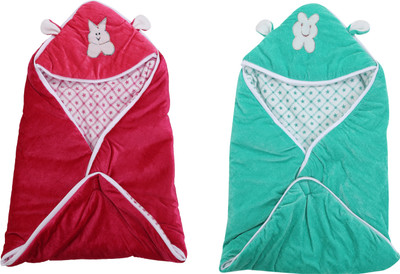 

First Trend Checkered  Baby Sleep Sack(Polyester, Rani, Green, Green;rani