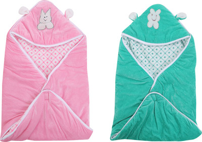 

First Trend Checkered  Baby Sleep Sack(Polyester, Pink, Green, Green;pink