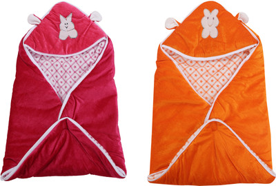 

First Trend Checkered  Baby Sleep Sack(Polyester, Rani, Orange, Orange;rani