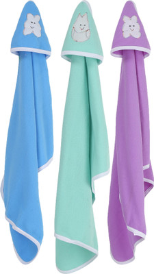 

First Trend Cartoon  Hooded Baby Blanket(Polyester, seaGreen, Purple, Blue, Blue;purple;seagreen