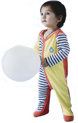 

Cuddledoo Baby Boys & Baby Girls Multicolor Sleepsuit