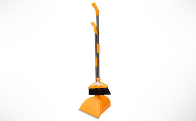 

Skywalk Anti-dust Broom Set, Sweeping Cleaning Set - With Removable Joints And Anti-slip Handles Plastic Dry Brush(Multicolor, Pack of 1)