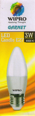 

Wipro 3 W Candle E27 LED Bulb(White)
