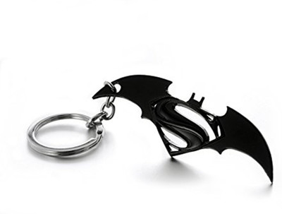 

Skywalk Superhero Batman v Superman:DawnofJustice Keychain Figure Toy Key Ring Locking Key Chain(Black)