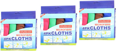 

FullHouz Awesome Clean Wet and Dry Microfibre Cleaning Cloth(Pack of 12)