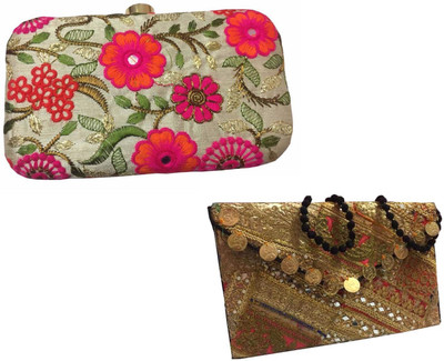 

iconic jewellery Casual Multicolor Clutch