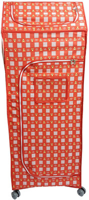 

GoodStart Red Folding Almirah Cotton Collapsible Wardrobe(Finish Color - Red)