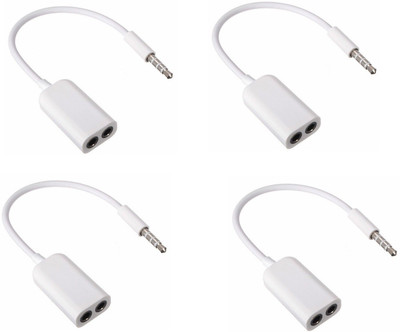 

YTM Audio Splitter Headphone Splitter(White)