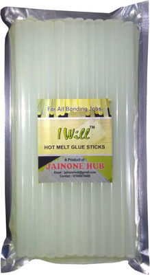 

iwill Transparent 11 MM Hot Melt glue Sticks for Gun - 19 g