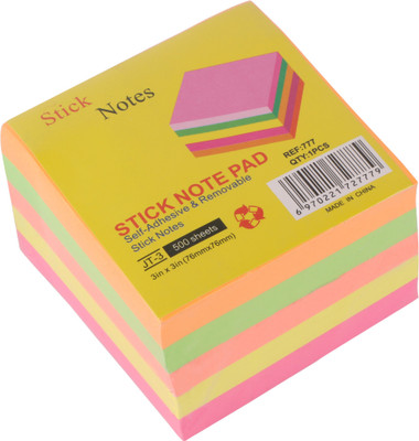 

Kabeer Art 5 Compartments Paper Sticky Notes(Multicolor)