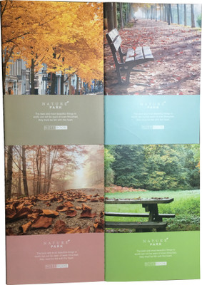 

Goonj Creations A4 Notebook(Complete Love Nature Notebook Series ( set of 4 ), Multicolor, Pack of 4)