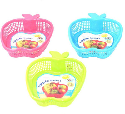 

Jai Narayani Enterprises Plastic Fruit & Vegetable Basket(Multicolor)