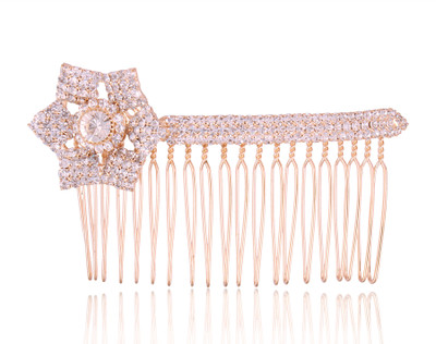 

AccessHer Wedding and Party Wear Bridal hair Accessories Hair Clip/Comb Pin/ Jooda Pin For Girls And Women Hair Pin(White)