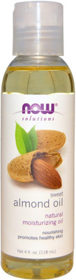 

Now Foods Sweet Almond Oil - 4 fl oz (118 ml) Hair Oil(118 ml)