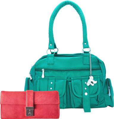 

Lady bar Shoulder Bag(Blue, Pink)