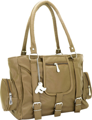 

Lady bar Shoulder Bag(Tan)
