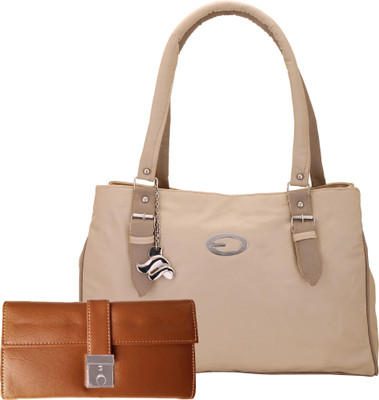 

Lady bar Shoulder Bag(Tan)
