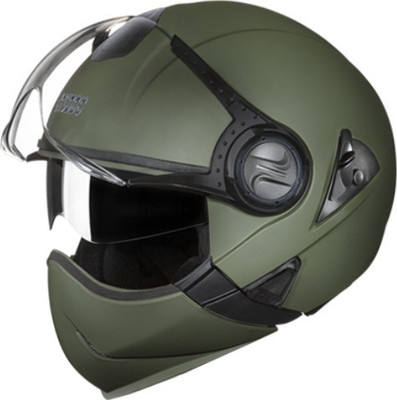 

Studds DOWNTOWN Motorbike Helmet(MILITARY GREEN
