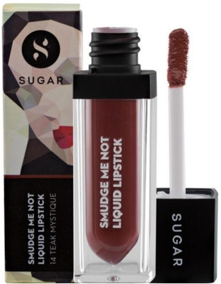 

Sugar SMUDGE ME NOT LIQUID LIPSTICK - Teak Mystique(Warm Brown)