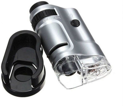 

Sukot MINI POCKET MAGNIFYING 20x-40x MAGNIFICATION ZOOM MICROSCOPE LED(Silver)