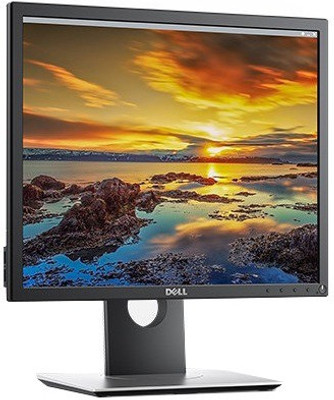 Dell 19 inch Full HD LED Backlit Monitor(P1917S), Black;stand - grey