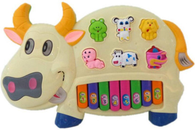 

Tipi Tipi Tap Cow Musical Piano Toy(Multicolor)
