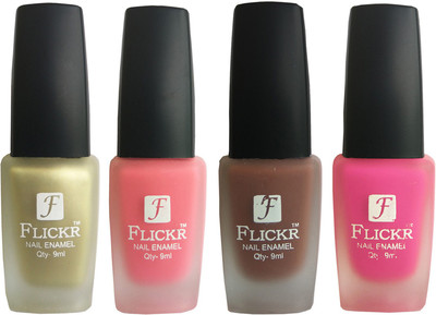 

Flickr VELVET MATTE NAIL Polish Golden,Peach,Brown,Pink(Pack of 4)
