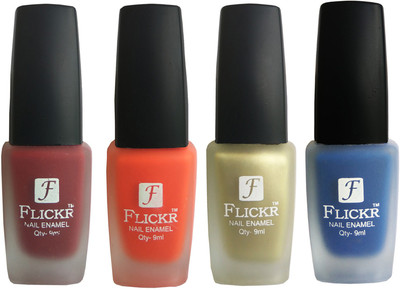 

Flickr VELVET MATTE NAIL Polish Reddish Maroon,Orange,Golden,Blue(Pack of 4)