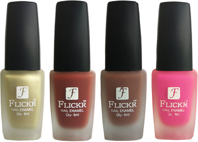 

Flickr VELVET MATTE NAIL Polish Golden,Nude,Brown,Pink(Pack of 4)