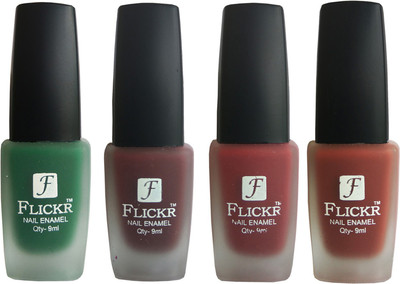 

Flickr VELVET MATTE NAIL Polish Green,Maroon,Reddish Maroon,Nude(Pack of 4)