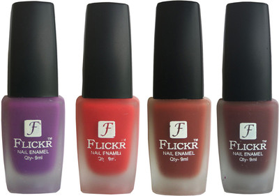 

Flickr VELVET MATTE NAIL Polish Purple,Red,Nude,Maroon(Pack of 4)
