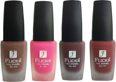 

Flickr VELVET MATTE NAIL Polish Brown,Pink,Maroon,Reddish Maroon(Pack of 4)