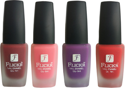 

Flickr VELVET MATTE NAIL Polish Reddish Maroon,Peach,Purple,Red(Pack of 4)