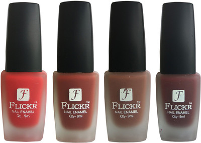 

Flickr VELVET MATTE NAIL Polish Red,Nude,Brown,Maroon(Pack of 4)