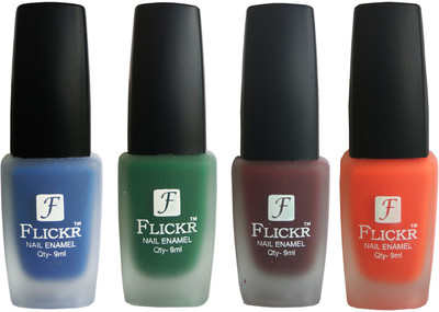

Flickr VELVET MATTE NAIL Polish Blue,Green,Maroon,Orange(Pack of 4)