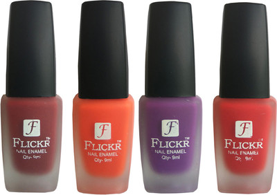 

Flickr VELVET MATTE NAIL Polish Reddish Maroon,Orange,Purple,Red(Pack of 4)