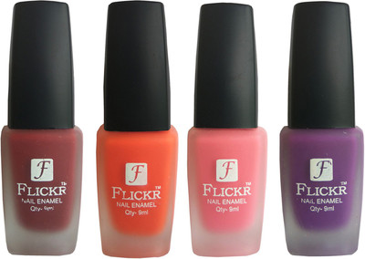 

Flickr VELVET MATTE NAIL Polish Reddish Maroon,Orange,Peach,Purple(Pack of 4)