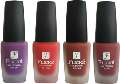 

Flickr VELVET MATTE NAIL Polish Purple,Red,Nude,Reddish Maroon(Pack of 4)