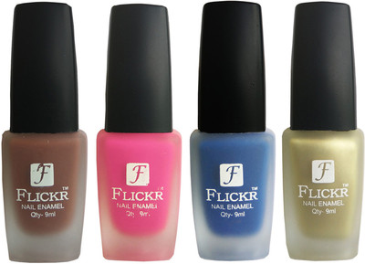 

Flickr VELVET MATTE NAIL Polish Brown,Pink,Peach,Golden(Pack of 4)