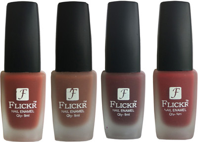 

Flickr VELVET MATTE NAIL Polish Nude,Brown,Maroon,Reddish Maroon(Pack of 4)