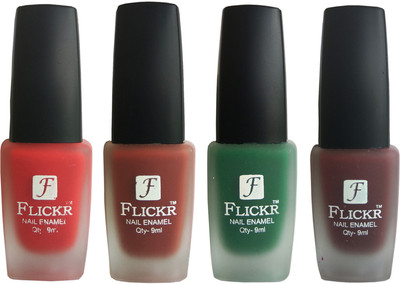 

Flickr VELVET MATTE NAIL Polish Red,Nude,Green,Maroon(Pack of 4)