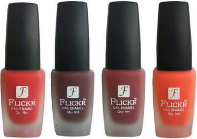 

Flickr VELVET MATTE NAIL Polish Red,Maroon,Reddish Maroon,Orange(Pack of 4)