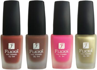 

Flickr VELVET MATTE NAIL Polish Nude,Brown,Pink,Golden(Pack of 4)