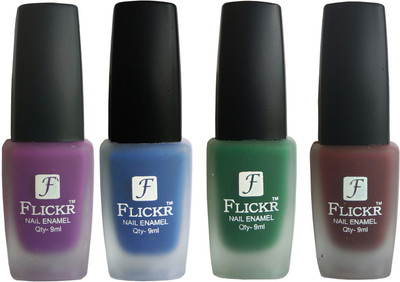 

Flickr VELVET MATTE NAIL Polish Purple,Blue,Green,Maroon(Pack of 4)