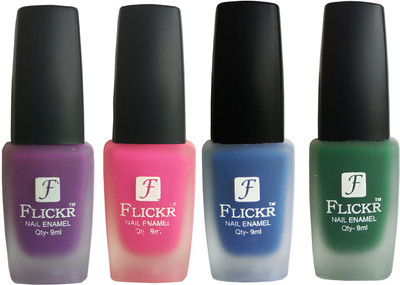 

Flickr VELVET MATTE NAIL Polish Purple,Pink,Blue,Green(Pack of 4)